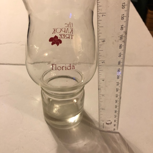 Vintage the Kapok Tree Inn Clearwater Florida Restaurant Souvenir Tall Glass - Picture 5 of 7